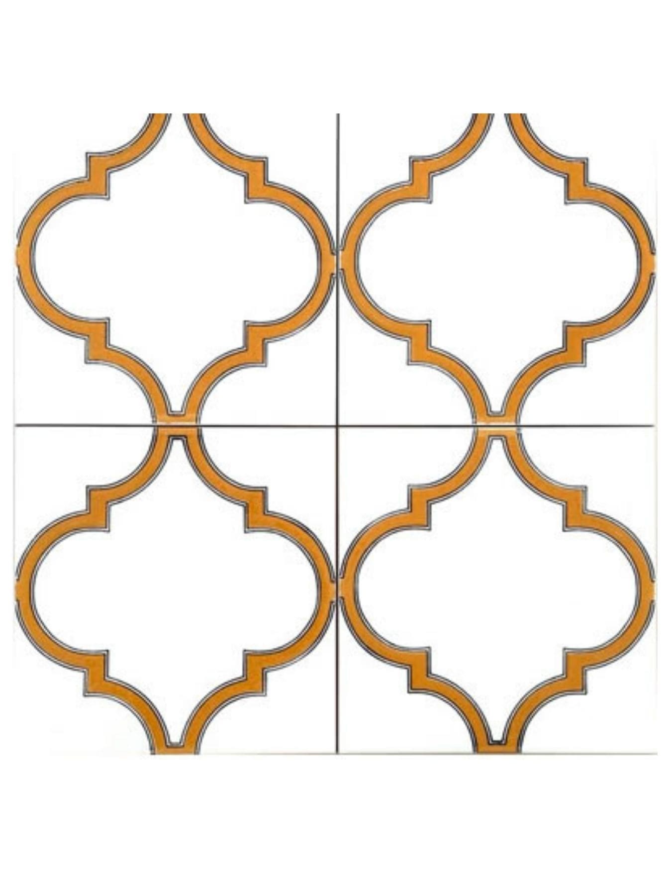 Çini Seramik Karo 20x20 -37, Kütahya Çinileri 20x20, Kütahya Çini Dekor,