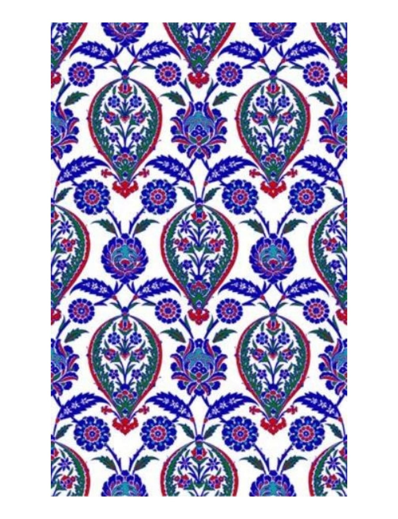 Çini Karo Seramik 25x40 -04, Cami Çini Ustası, Çini Seramik,