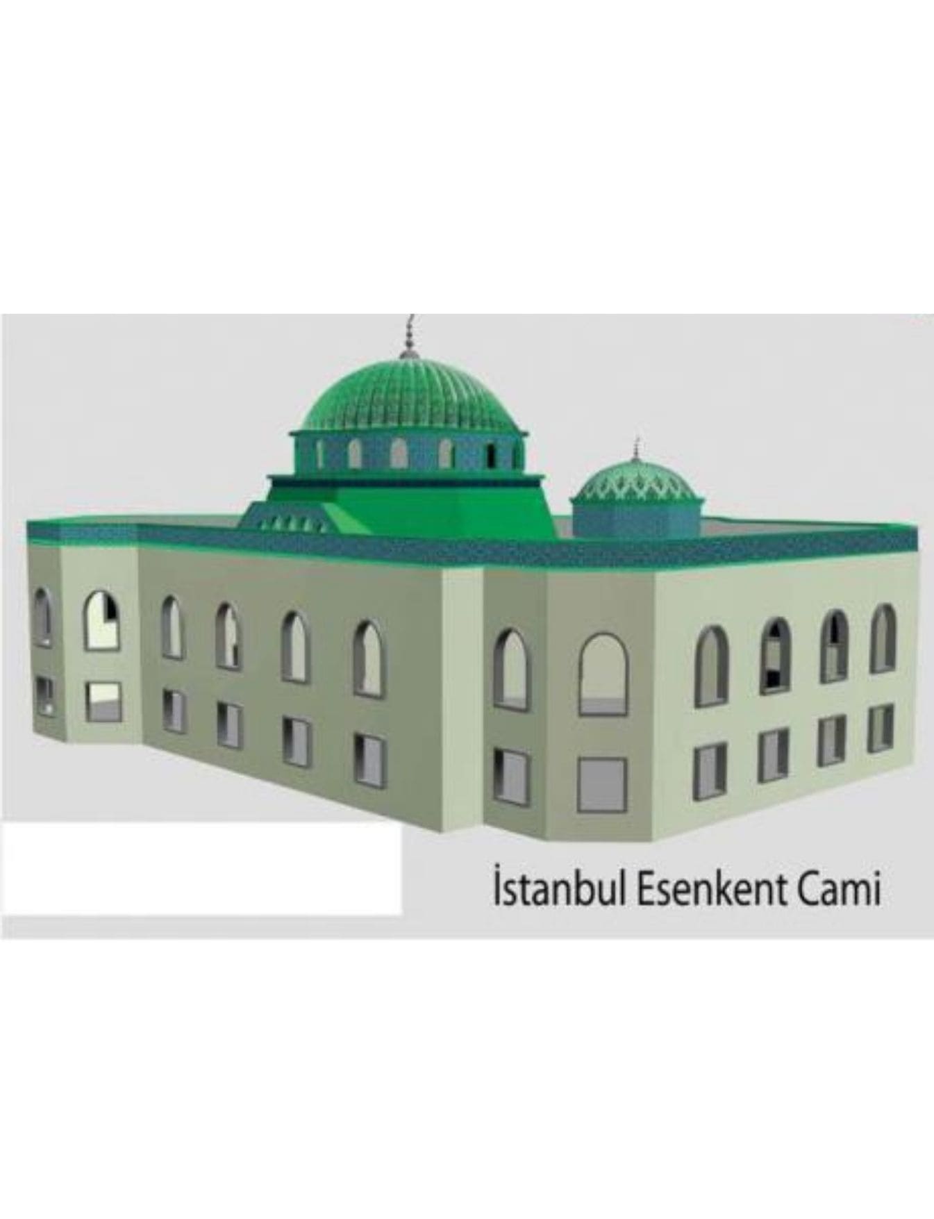 Cami Dış Cephe Çinileri-13