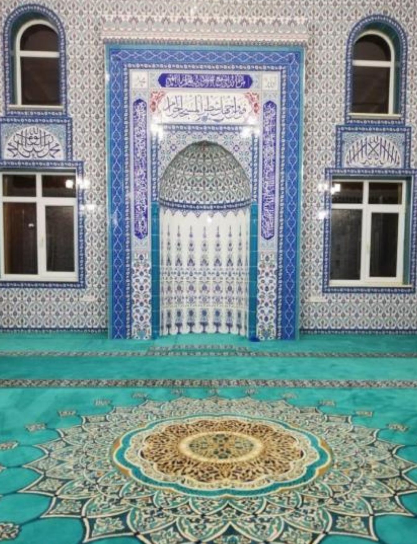 Mihrap -79, Cami Mihrap Modelleri Fiyatları, Masjid Tiles, Mosque Tile, Kütahya Çini Dekor,